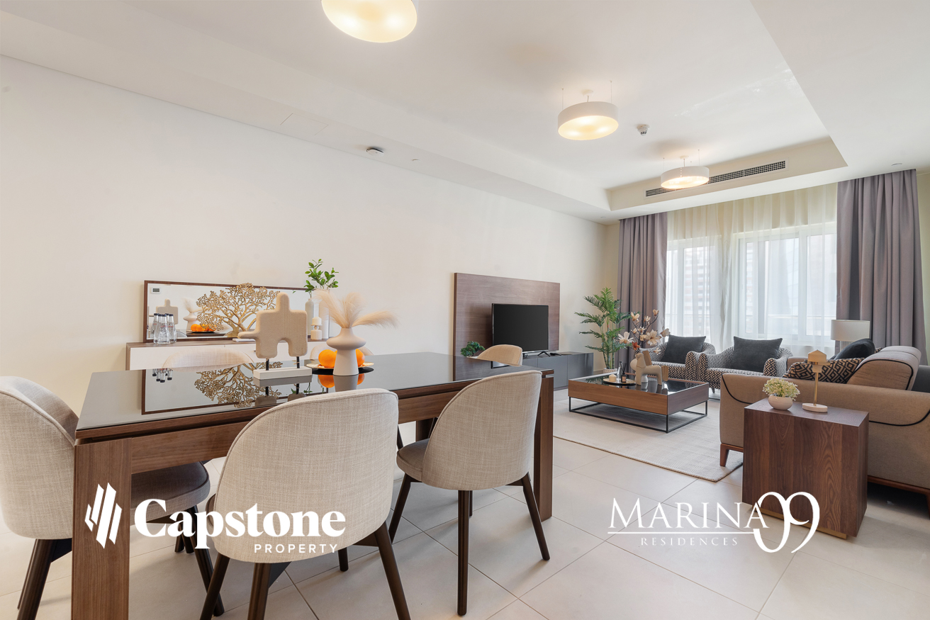 Fully Furnished 3BR+M Ready Apartments