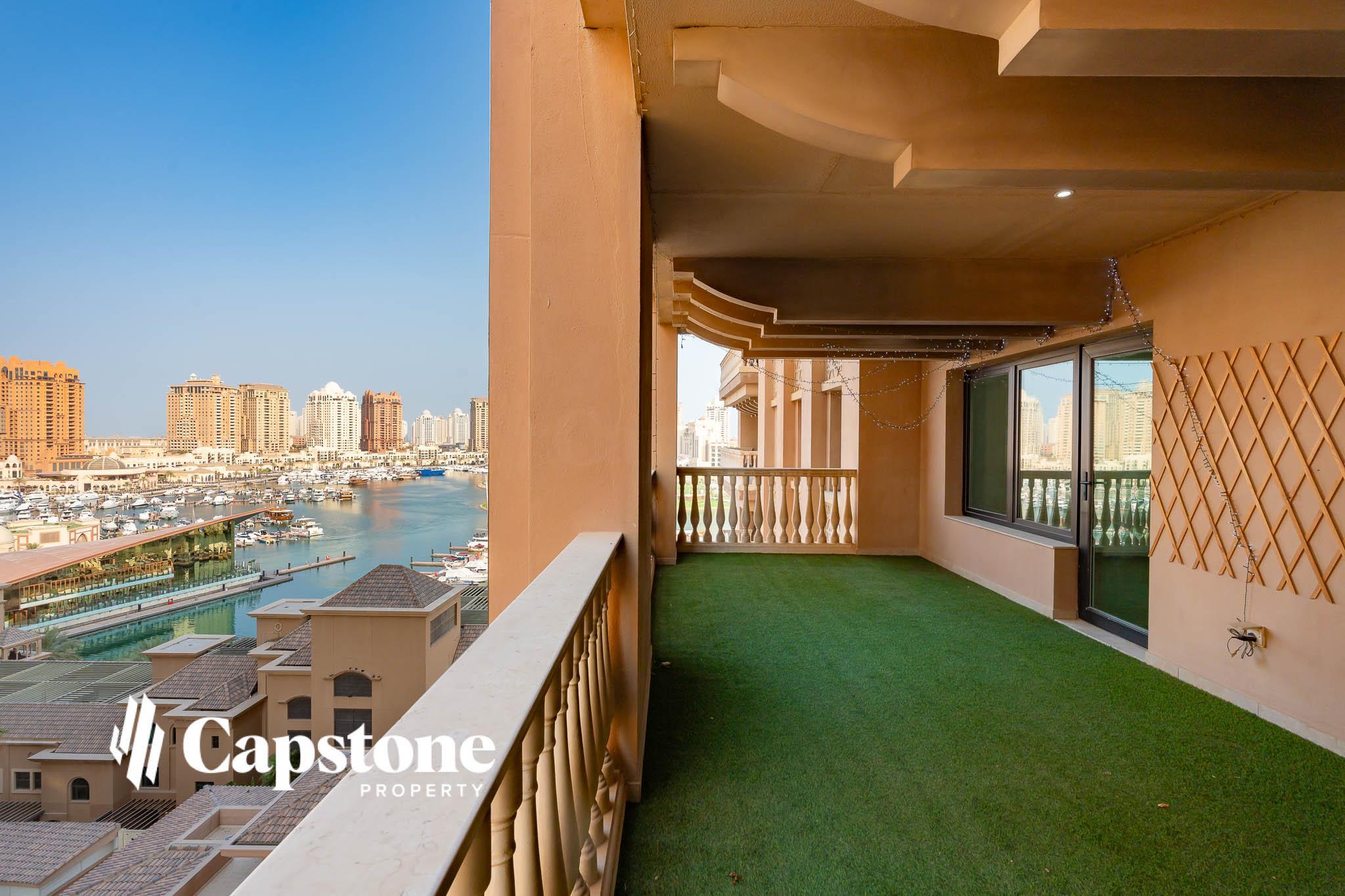MARINA VIEW 2BR APARTMENT WITH TITLE DEED - Apartment in Porto Arabia