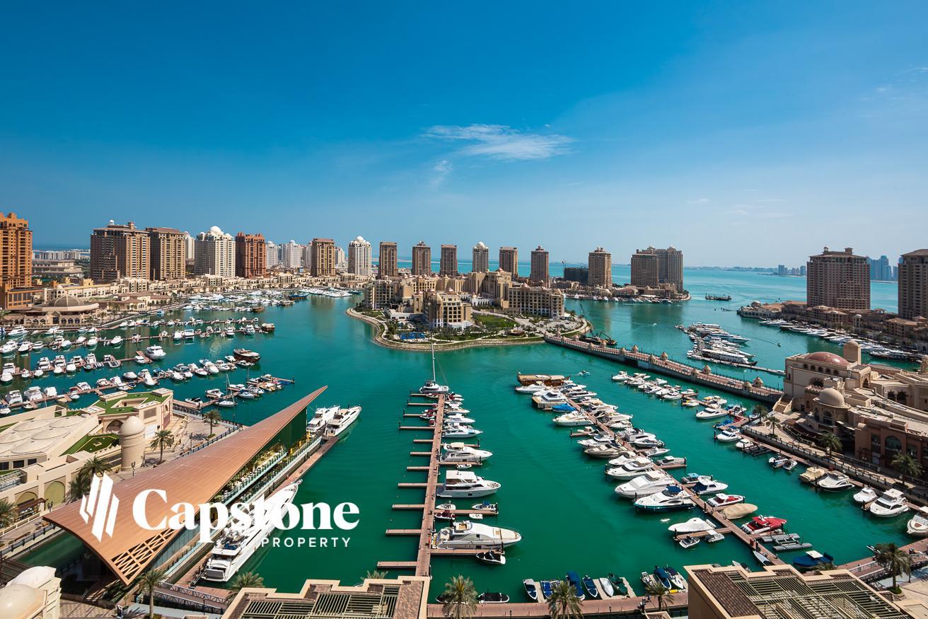 LOWEST PRICE! MARINA VIEW 3BR PLUS MAID ROOM - Apartment in Porto Arabia